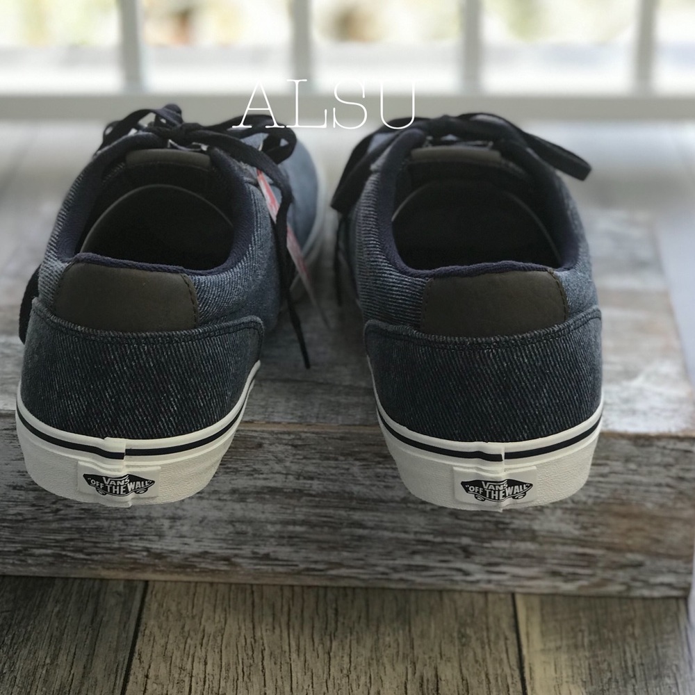 NWT VANS WinstonWashed Twill Navy Men’s AUTHENTIC - Picture 5 of 8